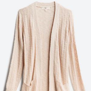 Pinque Andrina Two Pocket Textured Cardigan (L)